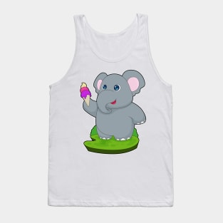 Elephant Waffle ice cream Tank Top